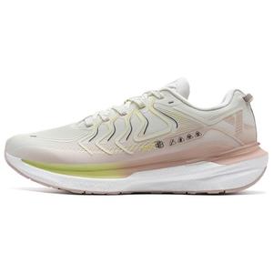 Скользоустойчивые дышащие повседневные кроссовки для бескаблучной обуви XTEP женские бело-розовые, остаточный белый/серый/коричневый розовый/матча светло-зеленый