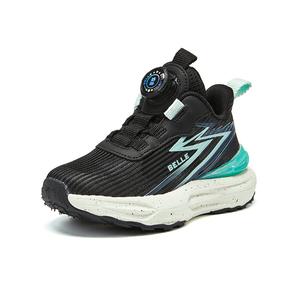 Легкие амортизирующие дышащие низкие баскетбольные кроссовки для детей BELLE, черный