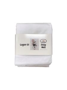 Crown Bubble Простыня Sleep Well белого цвета