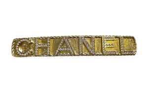 CHANEL Заколка для волос Alloy Women's Gold