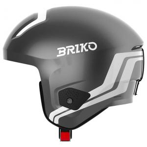 Шлем Вулкан 2.0 мипс блестящий металлик темно-серый белый - s Briko