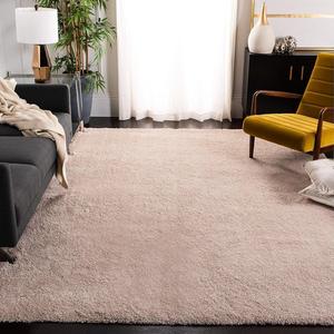 SAFAVIEH Colorado Shag Collection ковер, 92 x 153 см, Beige, сплошной дизайн, без линьки и простой в уходе, идеально для помещений с высокой проходимостью в прихожей, гостиной, спальне (CSG785F)