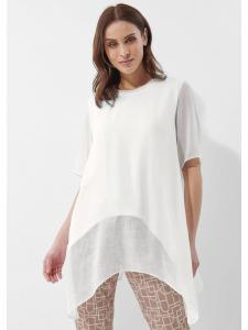 Alba Moda Футболка кремового цвета