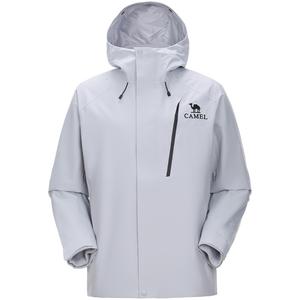 Ветровка Unisex Waterproof, Windproof, Breathable, Abrasion Resistant, Thermal CAMEL, snow mist серый