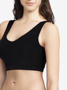 Бюстье с мягкой эластичной подкладкой. Chantelle, черный
