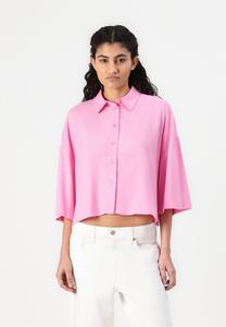 Блуза ONLY ONLASTRID LIFE CROP SHIRT, Begonia Pink/Pink
