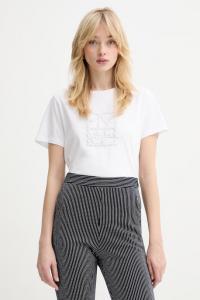 Хлопковая футболка emme by Marella, белый