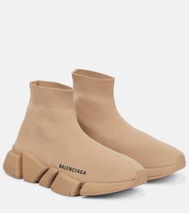 Кроссовки Speed 2.0 Balenciaga, бежевый