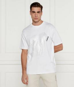 Футболка мужская Guess Active с геометрическим рисунком, белый