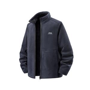 Куртка Unisex Stand Collar Thickened Others Jeep, темно-серый