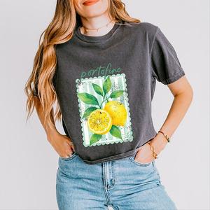 Portofino italy lemon - облегающий кроп-топ Simply Sage Market, Pepper