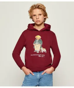 Толстовка Regular fit Polo Ralph Lauren, красный