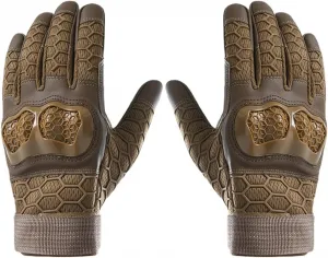 Мотоциклетные перчатки, мотоциклетные перчатки для мужчин - жесткие перчатки с сенсорным экраном | Нескользящие перчатки для горного велосипеда для мужчин, перчатки для шоссейного велоспорта для мотоциклистов, Yellow