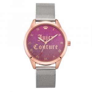 Серебряные часы из нержавеющей стали Juicy Couture