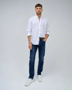 Узкие мужские джинсы синего цвета Salsa Jeans, синий