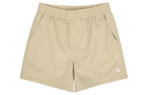 Повседневные шорты унисекс бежево-желтые MLB