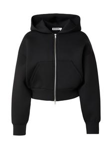 WEEKDAY Худи на молнии в черном цвете