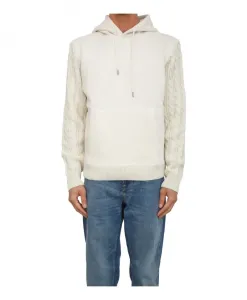 Толстовка с логотипом и капюшоном Guess, бежевый