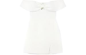 Self-portrait Женское платье без рукавов Self portrait чисто-белое