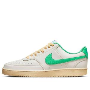 Кроссовки court vision lo 'sail electric green' Nike, зеленый