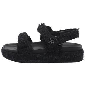 TORY BURCH Женские сандалии Kira One Strap Black