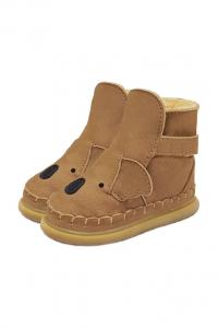Зимние замшевые детские ботинки Dubu Classic Shoes Koala Donsje, бежевый