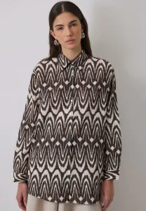 Блузка на пуговицах Touché Privé, Patterned