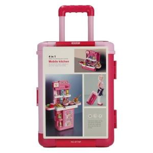 Кухня на батарейках + осветительные аксессуары Чемодан 4в1 482425 MC EURO-TRADE SPÓŁKA Z OGRANICZONĄ ODPOWIEDZIALNOŚCIĄ SPÓŁKA KOMANDYTOWA