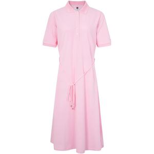 Женское платье с коротким рукавом Tommy Hilfiger, bright розовый tpd