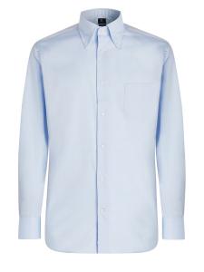 Рубашка на пуговицах стандартного кроя Boggi Milano, светло-синий