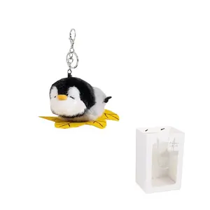 Милый плюшевый кулон Пингвин на все сезоны высота 12см OUYIN