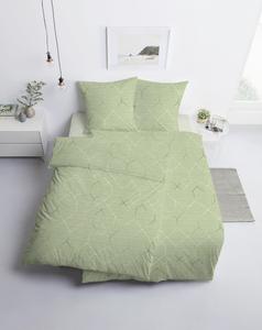 Постельное белье сатин Estella, зеленый