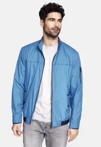 Уличная куртка Cabano с высоким воротником, голубой