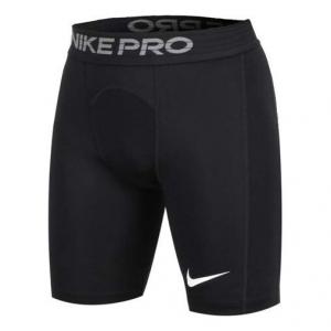 Шорты men's pro metallic training tight shorts black Nike, черный