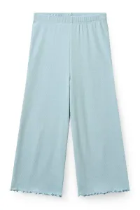 Широкие спортивные штаны в рубчик Copenhagen Colors, Dusty Blue