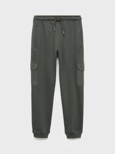 Детские карго-брюки Mango, Medium Green