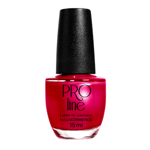 Лак для ногтей 011 жемчужно-красный, 15 мл Maga Cosmetics Proline, цвет 011