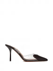 Мюли на каблуке 90 мм Alaia, черный