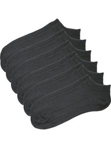 Носки Erwin Müller Unisex Sneaker 6 Paar, антрацит