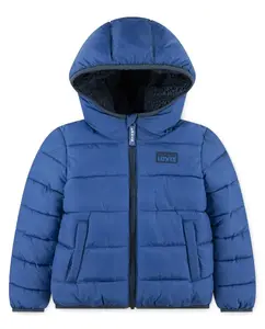 Стеганая куртка средней плотности с подкладкой Sherpa для мальчика Levi's, синий