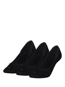 Невидимые носки-подкладки Calvin Klein, Pack of 3, Black