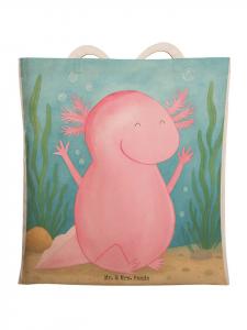 Mr. & Mrs. Panda Сумка-переноска Axolotl Hurra Design без надписи, белого цвета