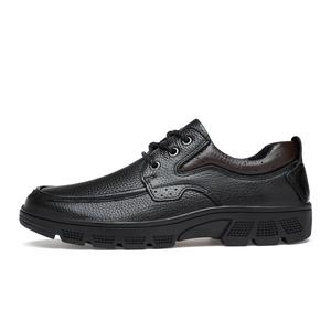 Мужская повседневная обувь Мужская Mulinsen, Black[Leather Shoe Size: Athletic Shoes 41 = Size 40 In This Model]
