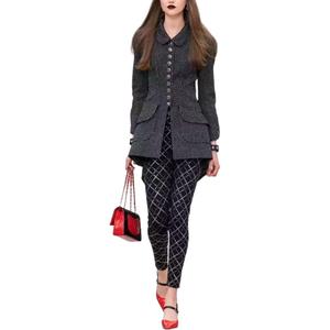 Женские повседневные брюки 20c CHANEL, черный