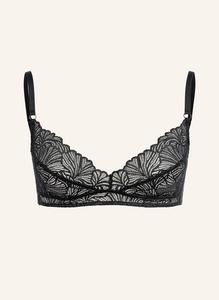 Бюстгальтер из струящегося кружева Erlich Textil, черный