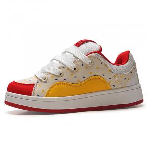 Стойкие к скольжению, износостойкие, легкие низкие кеды унисекс MEXICAN, желтые улучшенные