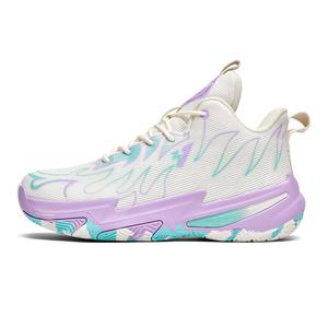 Дышащие баскетбольные кроссовки мид для детей подростков AMICNIEGD, Cotton Candy