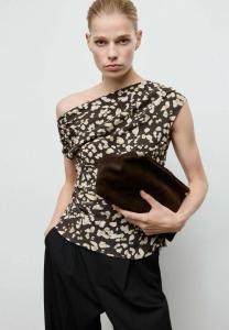Блуза Mango Blouse, Brown