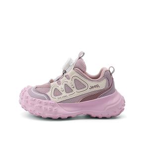 Кроссовки Jeep Kids Lifestyle Shoes Kids Low-top Pulse Magenta/Pulse Mint/Purple Rush, розовый