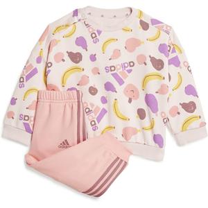 Детский спортивный костюм Essentials с принтом по всей поверхности Adidas, цвет sanpin